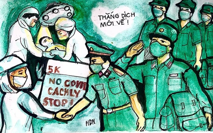 vẽ tranh chủ đề vững tin Việt Nam